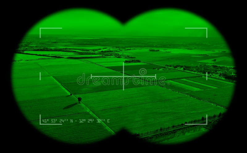 Nightvision illustrazione di stock Nightvision illustrazione di stock