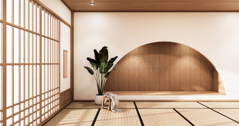 Cheap Estantería De Pared Sobre Tatami Suelo Habitación Estilo Japonés.  Representación 3d 4589402 Foto de stock en Vecteezy