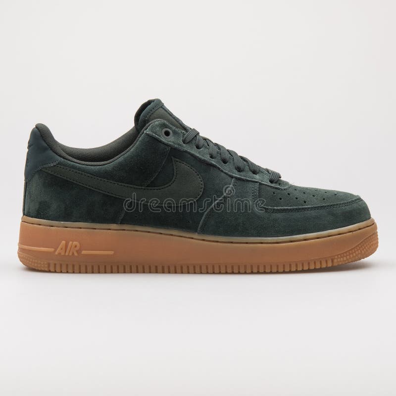 air force suede green