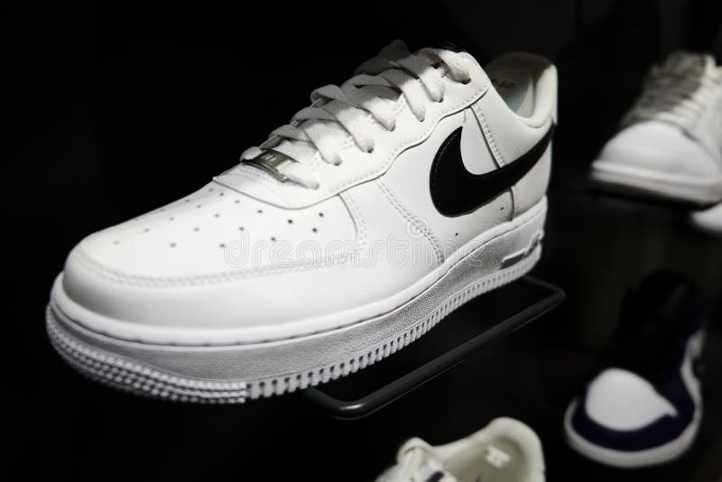 white air force ones in store