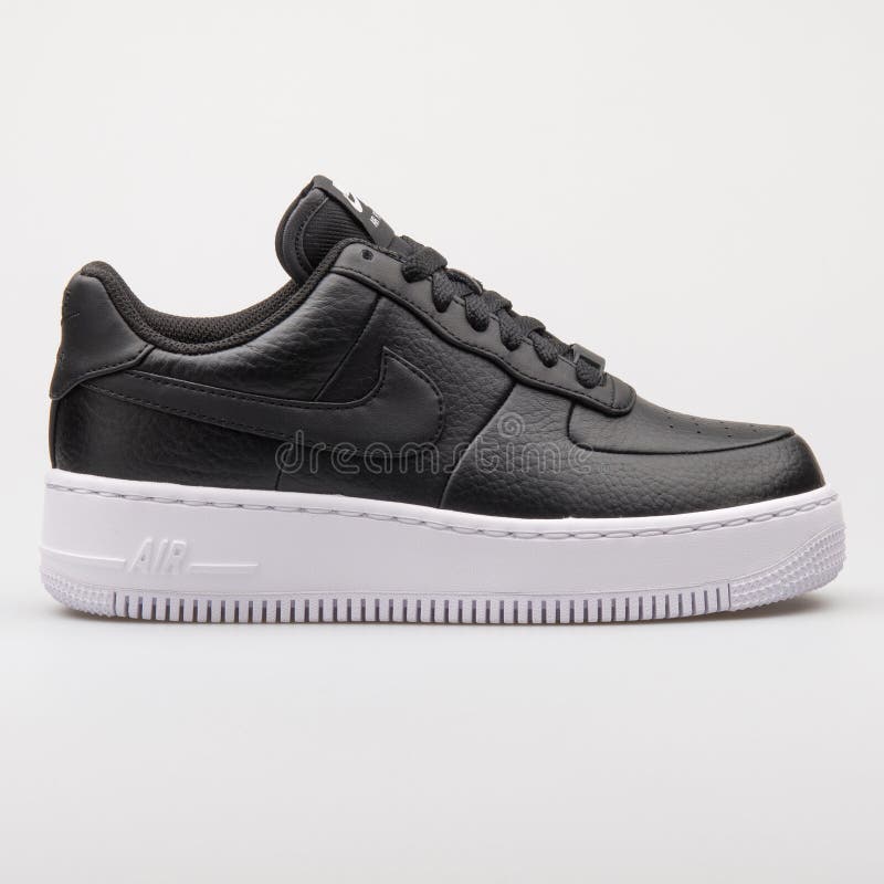 air force 1 upstep black