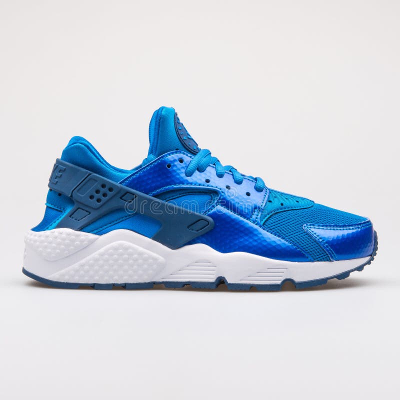 nike huarache run blue