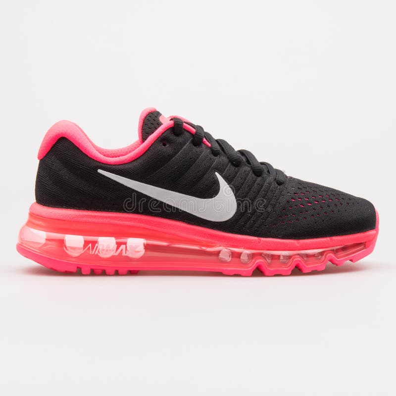 nike air max 2017 pink and black