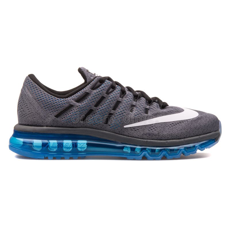 Nike Air Max 2016 Dark Grey and Blue 