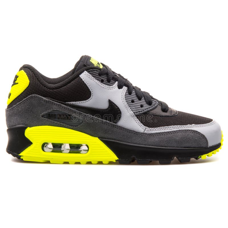 air max 90 grey yellow