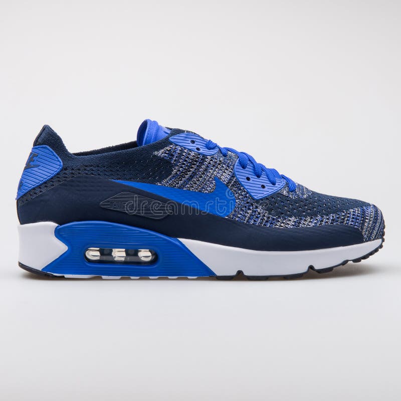 nike air max 90 flyknit blue