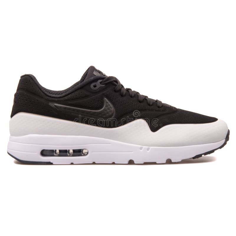 air max blanco con negro