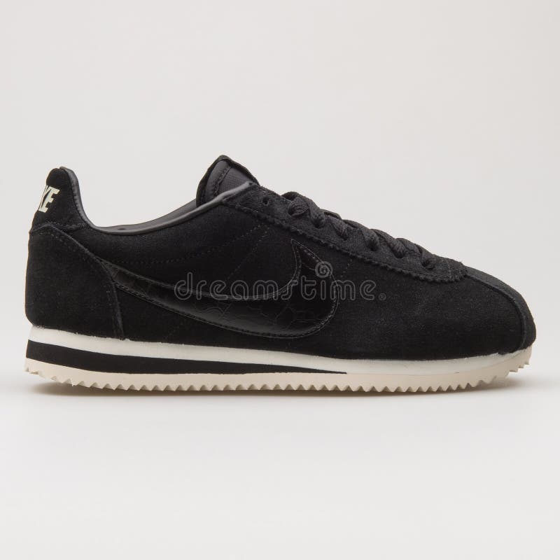 cortez suede black