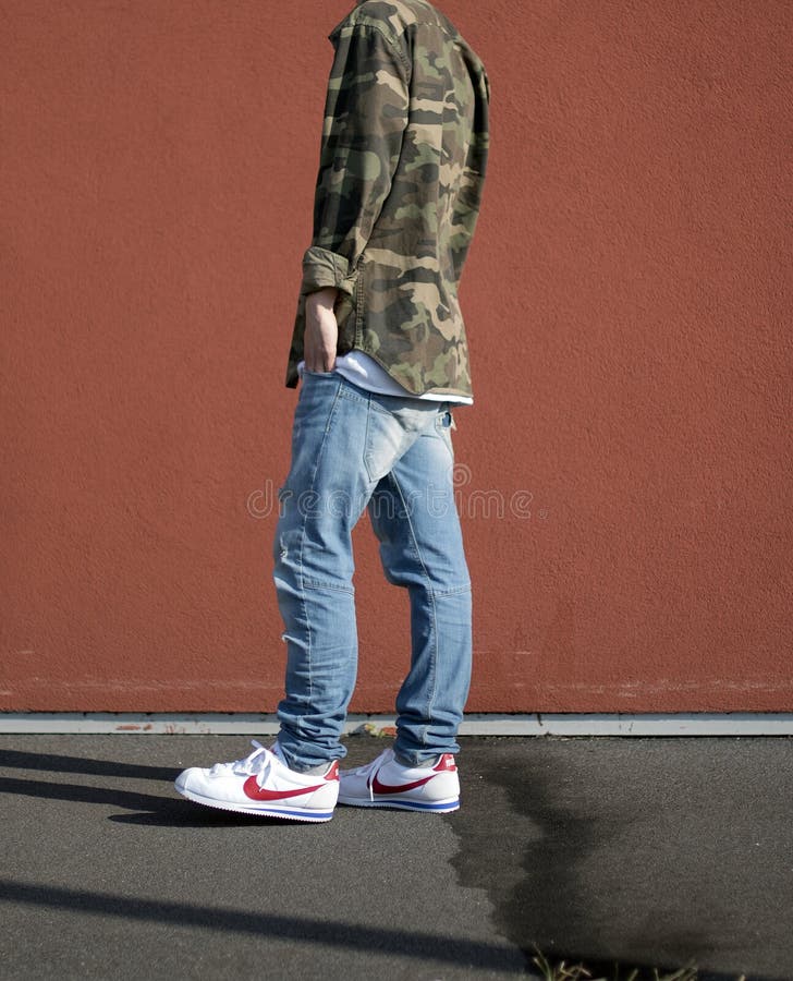 mens nike cortez outfit