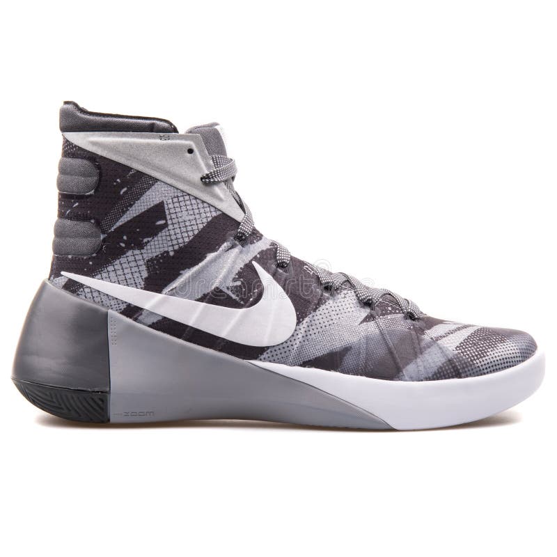 Ilegible tubo Solitario Nike Hyperdunk 2015 Zapatillas De Deporte Grises Y Blancas Superiores  Imagen editorial - Imagen de zapato, gris: 150969400
