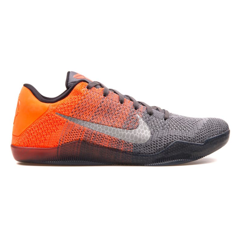 kobe 11 orange and grey