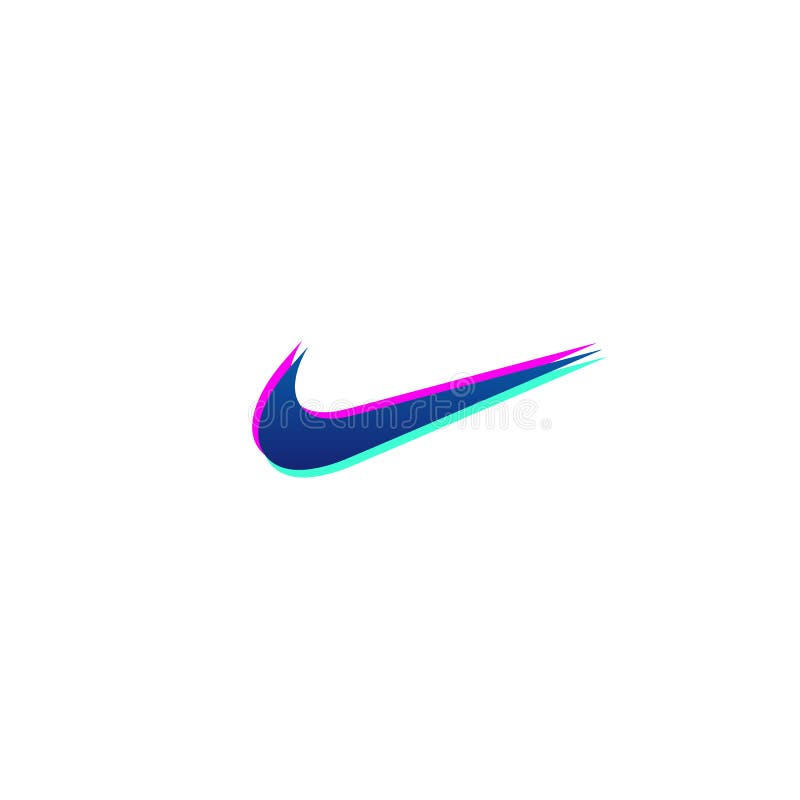 nike multicolor logo