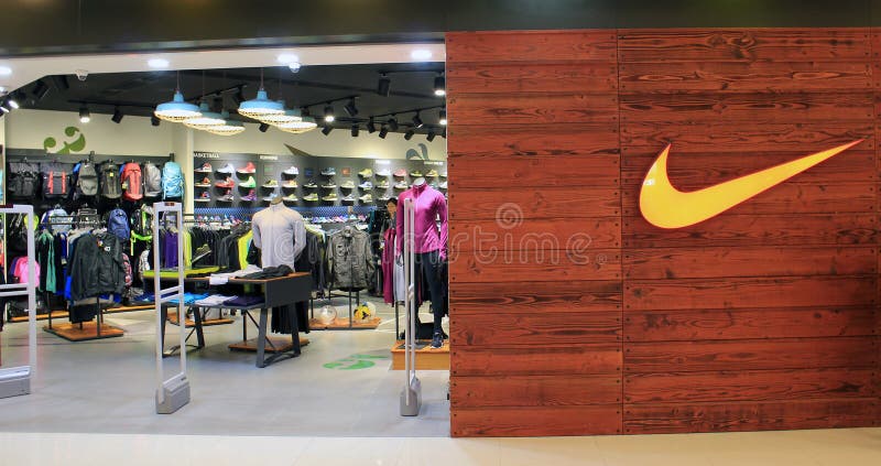 Nike shop editorial stock image. Image of shopping, shop 57627884