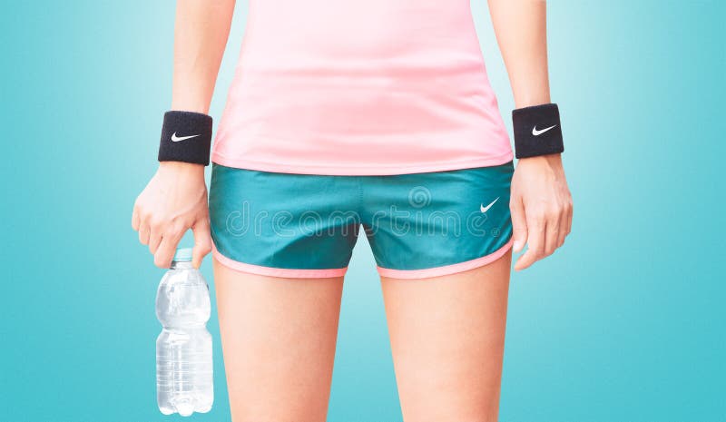 Nike Sport Wear, Woman Fitness Editorial Stock Photo - Image of clothing,  people: 95574103