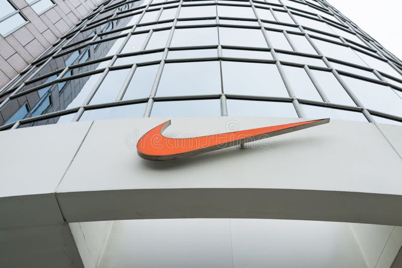 Nike Store stock afbeelding Nike Store stock afbeelding