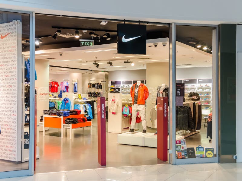 Nike Store or Outlet Hong Kong Editorial Image - Image of brand, shoes ...