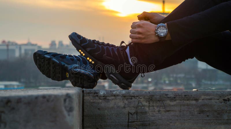 Nike air max plus tn og Royalty Free Vector Image