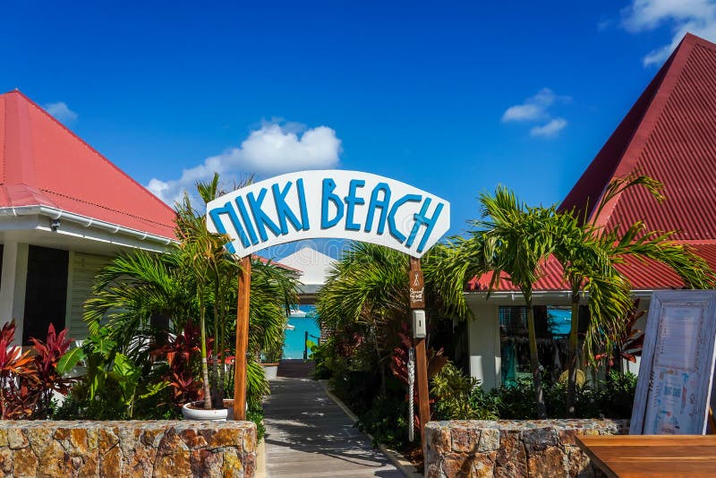 Nikki Beach Club at the island of Saint Barthelemy