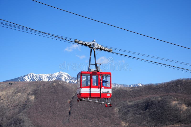Nikko ropeway cable car royalty free stock image Nikko ropeway cable car royalty free stock image