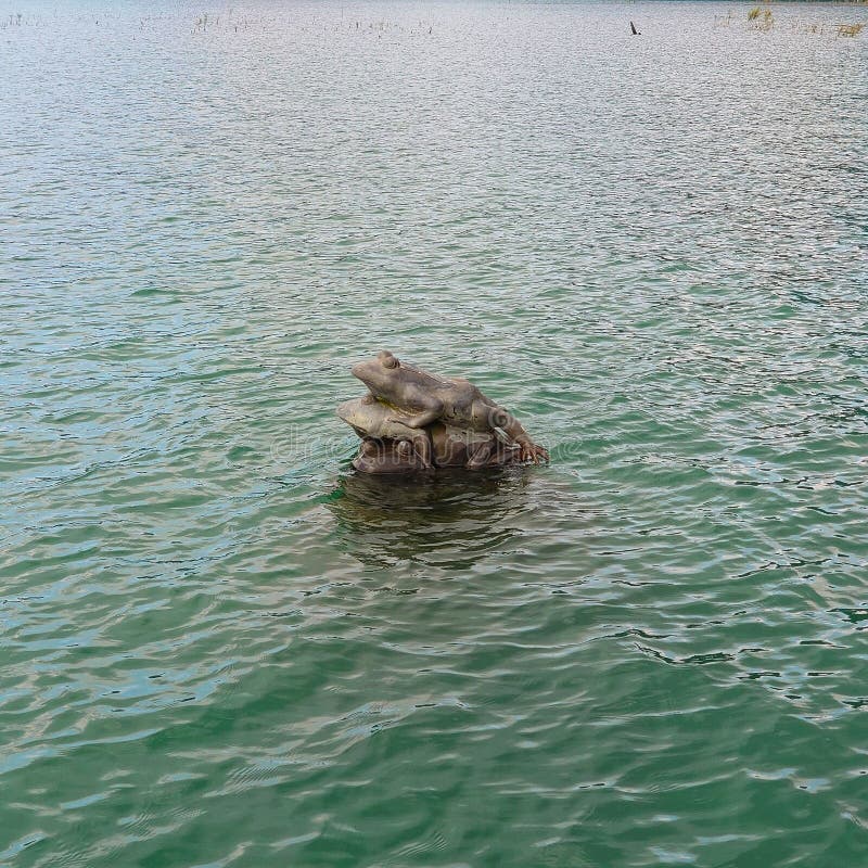 Nine Frogs Stack at Shueiwatou Trail Editorial Image Image of