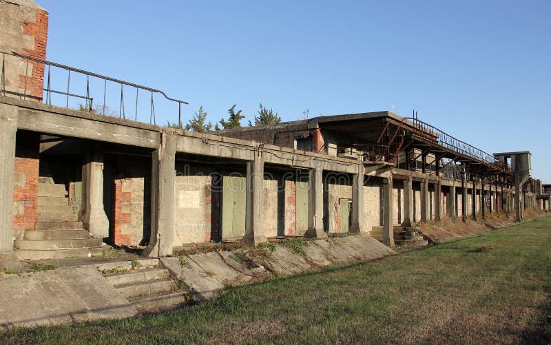 Nine Gun Battery, abandoned coastal artillery installations of the Fort Hancock, Sandy Hook, NJ