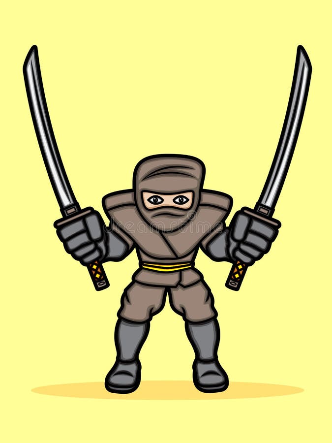 Ninja stock illustration