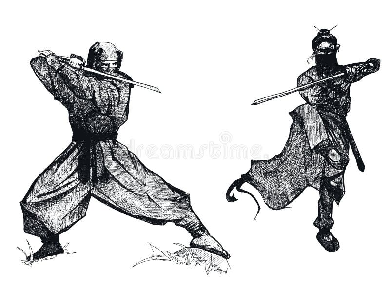 https://thumbs.dreamstime.com/b/ninja-characters-wearing-mask-standing-fighting-pose-isolated-white-background-vector-sketched-illustrations-set-168827747.jpg