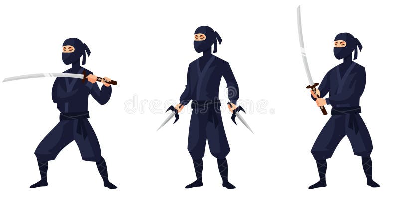 ninja poses