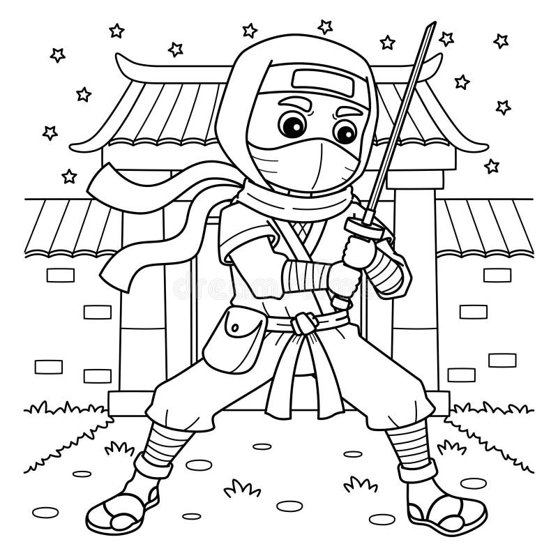 Kids Ninja Warrior Stock Illustrations – 347 Kids Ninja Warrior Stock  Illustrations, Vectors & Clipart - Dreamstime