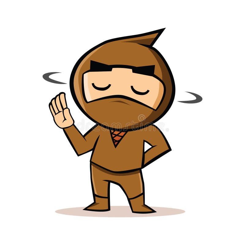 8 Tips to say 'NO'. How to Say no to people you don't want to comfort. 8 ninja shaking his head vector illustration decorative design ninja shaking his head vector illustration decorative design 189557652