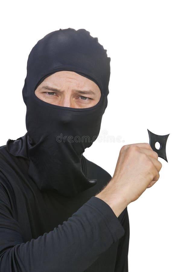 Ninja stjärna royaltyfria bilder Ninja stjärna royaltyfria bilder