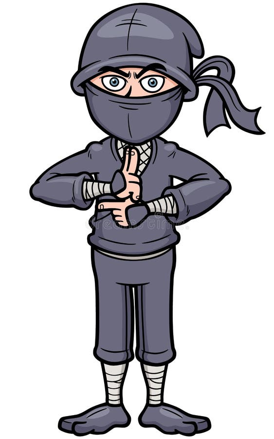 Ninja stock illustration