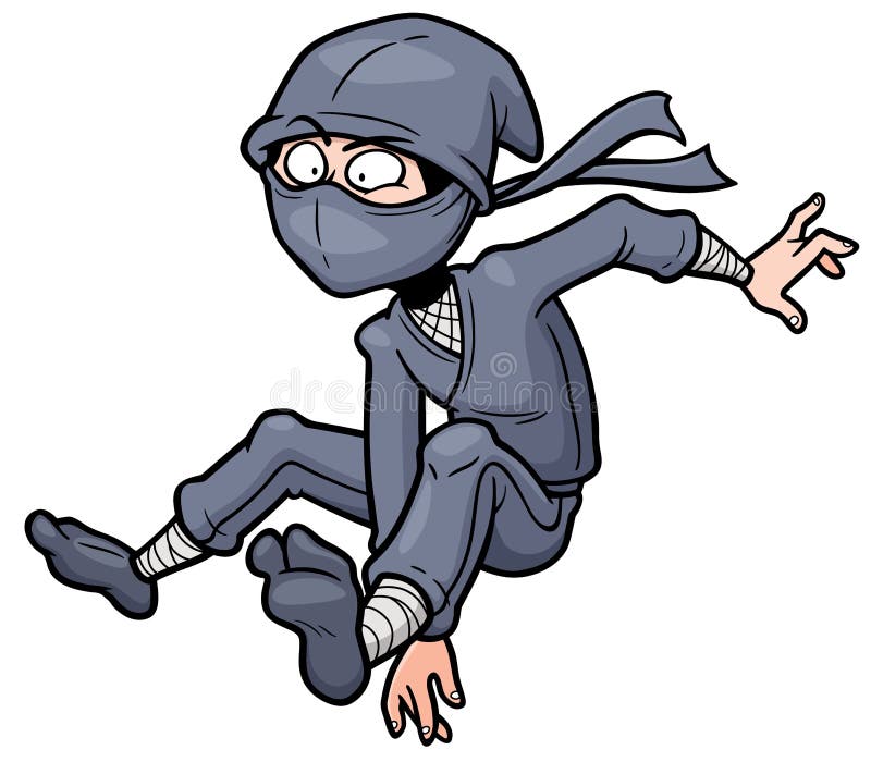 Ninja stock illustration