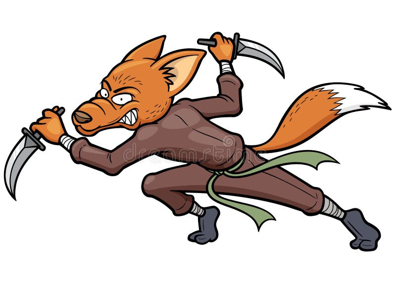 Ninja royalty free illustration