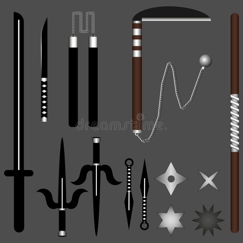 Sai Knife Weapon Vector Icon Cartoon Illustration. Royalty Free SVG,  Cliparts, Vectors, And Stock Illustration. Image 178383462.