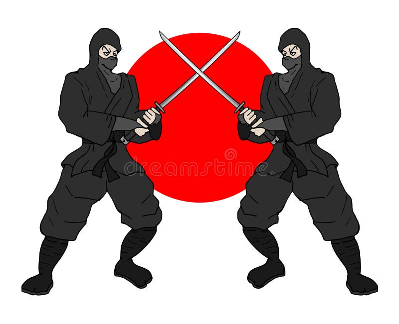 Ninja Ilustrações, Vetores E Clipart De Stock – (20,593 Stock