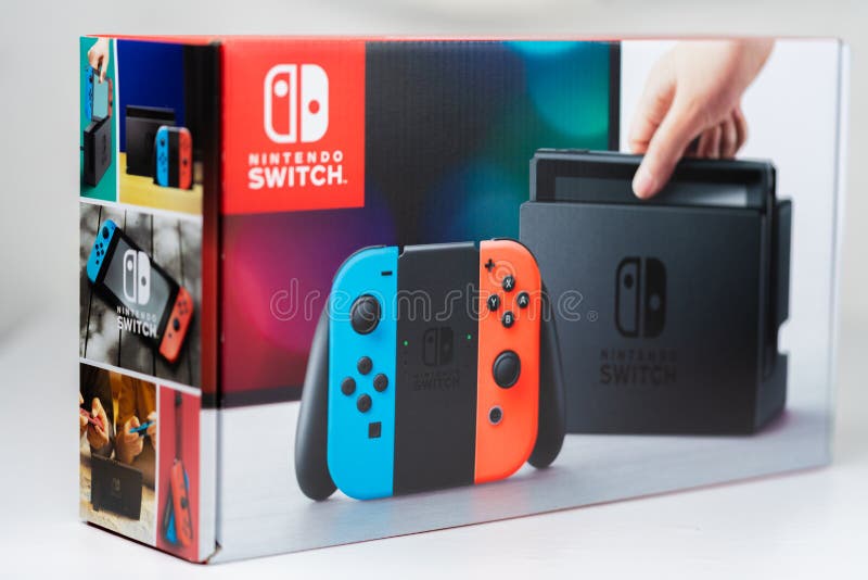 Nintendo Switch Box Original Game Editorial Image Image of home, lifestyle 116230280
