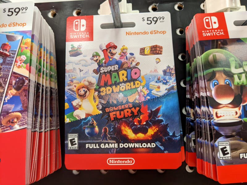 Super Mario 3d World + Bowser's Fury - Nintendo Switch (digital) : Target