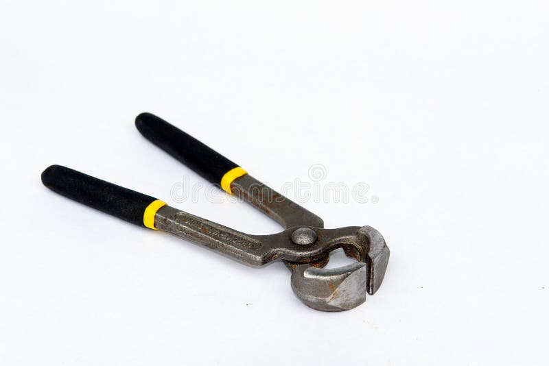 Nippers stock image. Image of metal, construction, rusty 13143859
