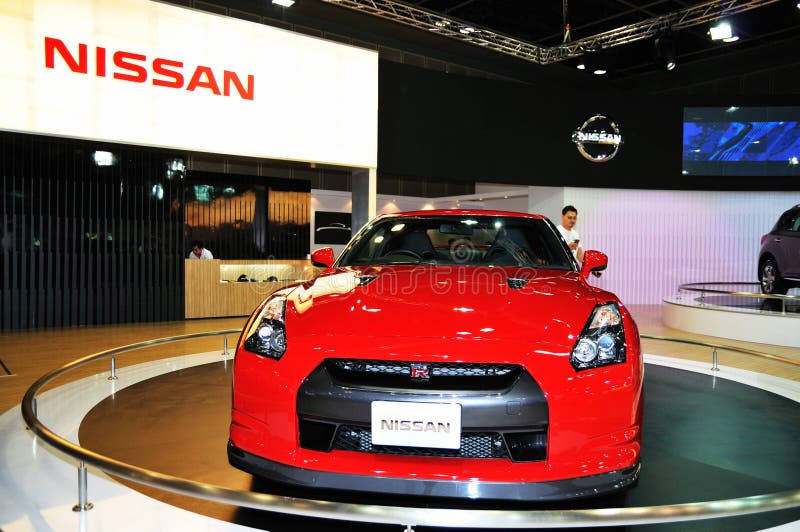 Nissan GTR on Display