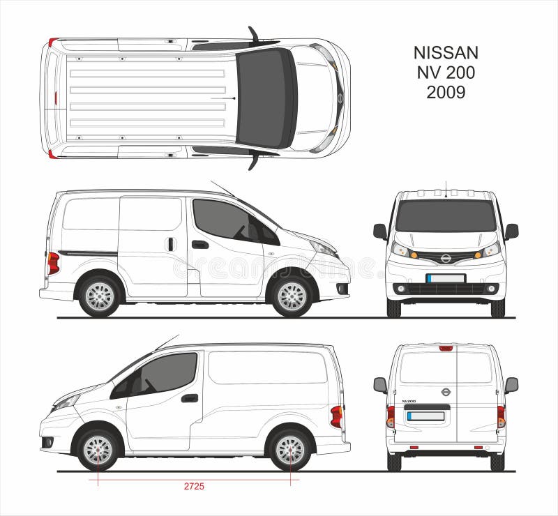 Nissan Van Nv200 Stock Illustrations – 14 Nissan Van Nv200 Stock  Illustrations, Vectors & Clipart - Dreamstime