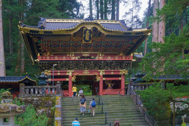 Taiyuinbyo Schrein In Nikko Japan Stockbild Bild Von Architektur Shinto Taiyuinbyo Schrein In Nikko Japan Stockbild Bild Von Architektur Shinto