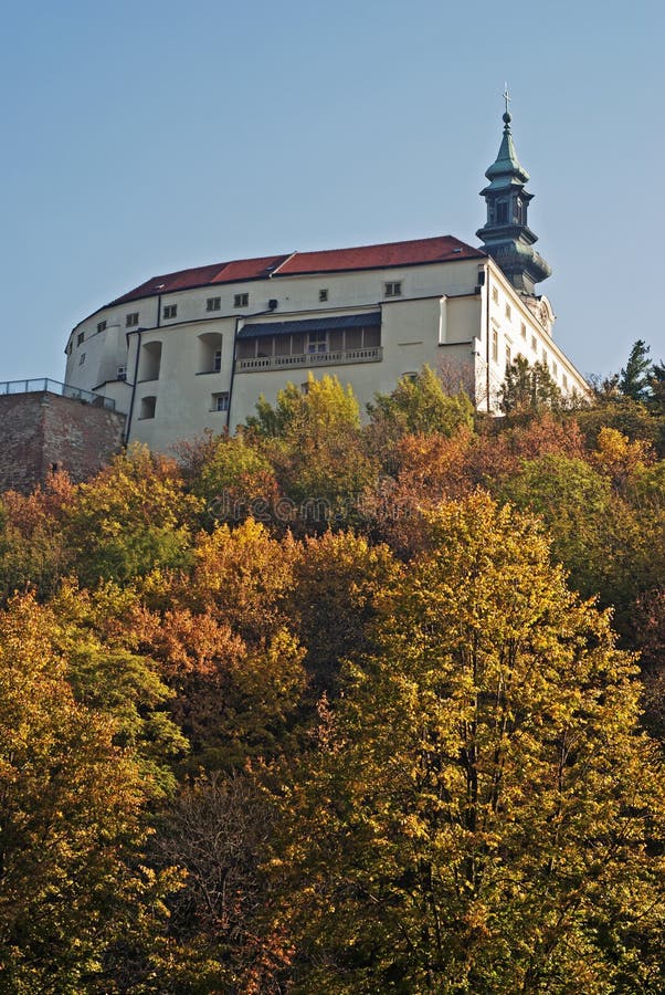 Nitriansky hrad na jeseň, Slovensko