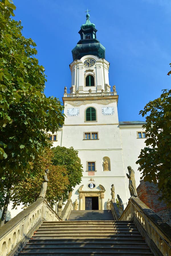 Nitra castle, Slovakia. Inside the castle.