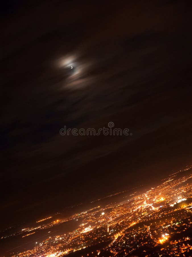 Nitra city at night