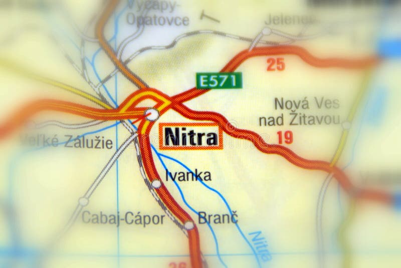 Nitra, a city in western Slovakia.