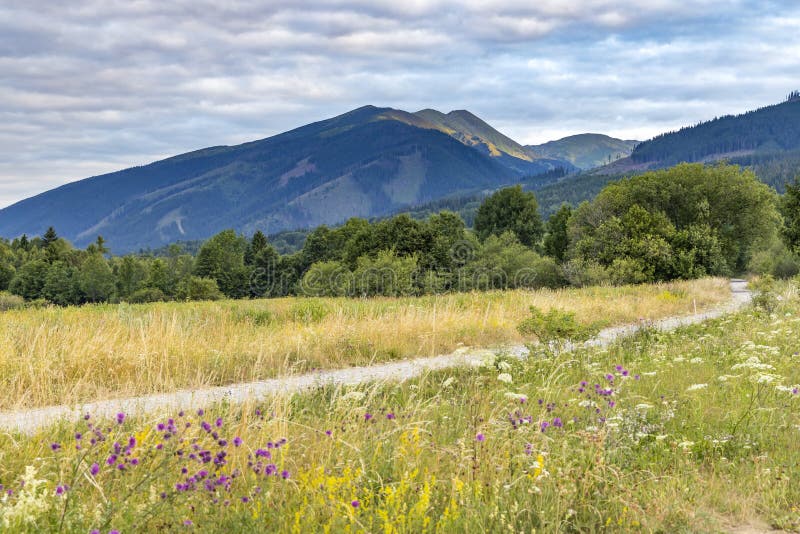 Nizke Tatry & x28;Low Tatras& x29;, Словакия стоковое изображение rf Nizke Tatry & x28;Low Tatras& x29;, Словакия стоковое изображение rf
