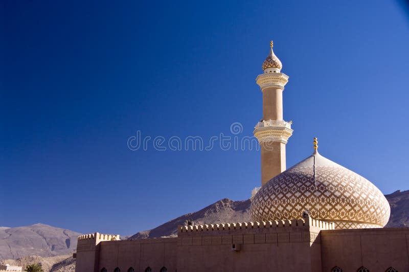 nizwa мечети стоковая фотография nizwa мечети стоковая фотография