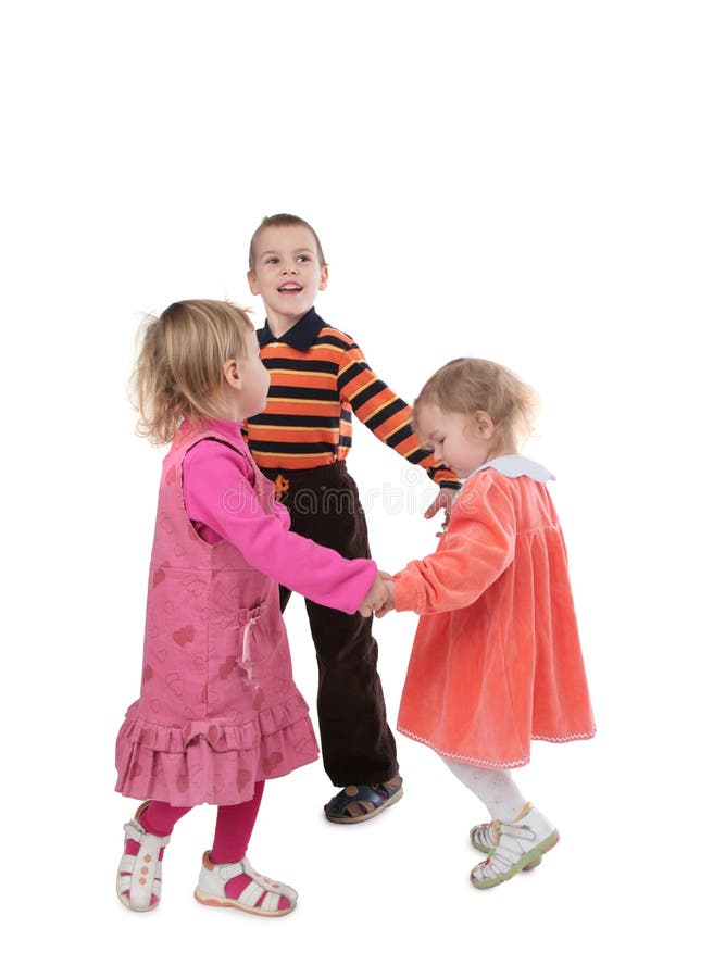 Niños 2 del baile imagen de archivo libre de regalías Niños 2 del baile imagen de archivo libre de regalías
