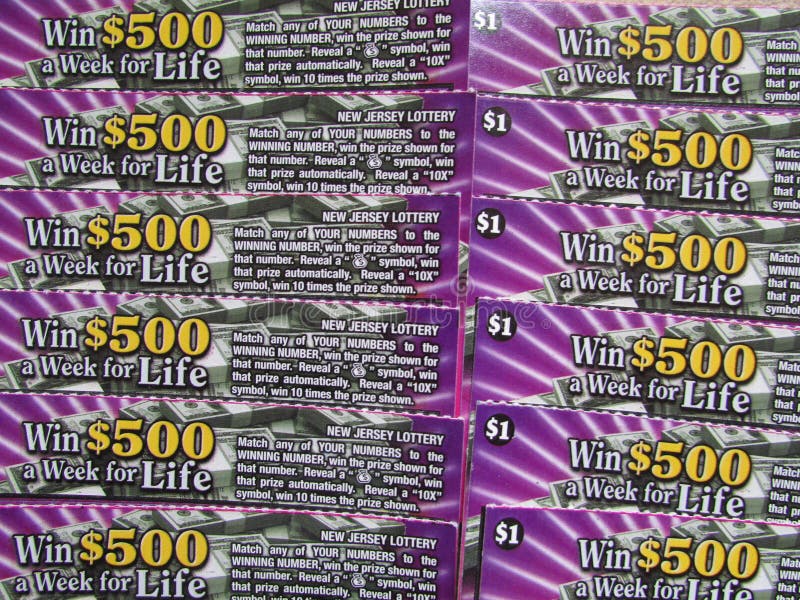 NJ scratch off lottery tickets, USA. Ð“.